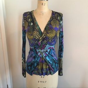 Beautiful Etro Blouse - Mob Wife Aesthetic